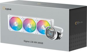Chłodzenie wodne Ocypus Sigma L36 ARGB Procesor Chłodnica cieczy all-in-one 12 cm Biały 1 szt. (SIGMA-L36-WH3AAWWN00X-GL) 6