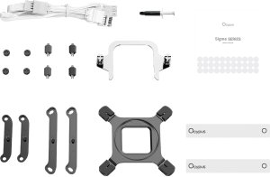 Chłodzenie wodne Ocypus Sigma L36 ARGB Procesor Chłodnica cieczy all-in-one 12 cm Biały 1 szt. (SIGMA-L36-WH3AAWWN00X-GL) 7