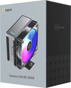 Chłodzenie CPU Ocypus Procesor Chłodnica powietrza Gamma A40 ARGB 10 cm Czarny 1 szt. (GAMMA-A40-BK1AAWN00X-GL) 8