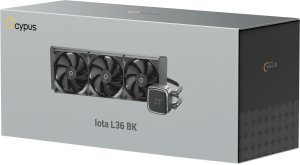 Chłodzenie wodne Ocypus Iota L36 Procesor Chłodnica cieczy all-in-one 12 cm Czarny 1 szt. (IOTA-L36-BK3ANWNN00X-GL) 9