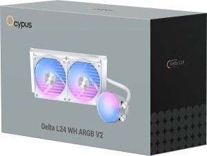 Chłodzenie wodne Ocypus Delta L24 ARGB V2 Procesor Chłodnica cieczy all-in-one 12 cm Biały 1 szt. (DELTA-L24-WH2AAWNN02X-GL) 8