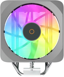 Chłodzenie CPU Ocypus Delta A40 EX ARGB Procesor Chłodnica powietrza 12 cm Czarny, Szary 1 szt. (DELTA-A40-BK1NAWN00E-GL) 2