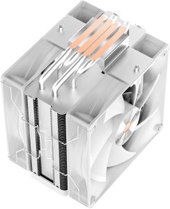 Chłodzenie CPU Ocypus Delta A40 Elite Dual Fan Procesor Chłodnica powietrza 12 cm Biały 1 szt. (DELTA-A40-WH2NNWN00X-GL) 5