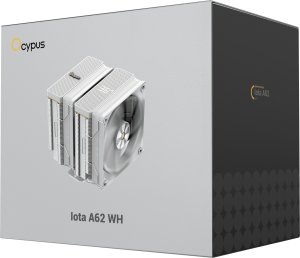 Chłodzenie CPU Ocypus Procesor Chłodnica powietrza Iota A62 12 cm Biały 1 szt. (IOTA-A62-WH2NNWD00X-GL) 8