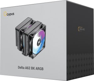 Chłodzenie CPU Ocypus Procesor chłodnica powietrza Delta A62 ARGB 12 cm czarny 1 szt. (DELTA-A62-BK2NAWN00X-GL) 8