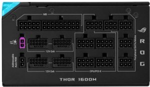 Zasilacz Asus ROG -THOR-1600T3-GAMING-EVO moduł zasilaczy 1600 W 20+4 pin ATX ATX Szary (90YE00VB-B0NA00) 6