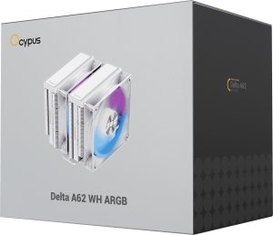 Chłodzenie CPU Ocypus Procesor Chłodnica powietrza Delta A62 ARGB 12 cm Biały 1 szt. (DELTA-A62-WH2NAWN00X-GL) 7