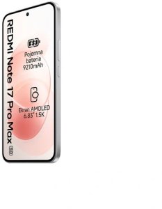 Smartfon Xiaomi Redmi Note 17 Pro Max 5G 5G 8/256GB Biały  (81288) 6