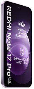 Smartfon Xiaomi Redmi Note 17 Pro 5G 6/256GB Fioletowy  (80844) 4