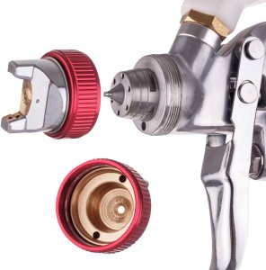 Rosfix Pistolet Lakierniczy HVLP dysza 1,7mm Oryginał AUARITA do Malowania 600ml (5902553700633) 3