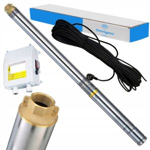 Omnigena Pompa głębinowa - 3T46 (1,1kW)OM pompa głębinowa 230V (5907761100787) 2