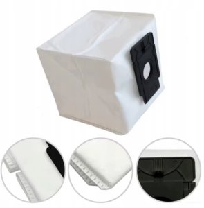 Worek do odkurzacza Bisanti 5x Worki Zamienne do RoboSmart VRR81214VW / VRR80214VB RS6500+ 3