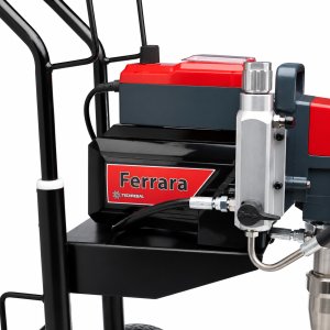 Techrebal Agregat Malarski tłokowy Ferrara + wózek zestaw long range 30m 2
