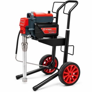 Techrebal Agregat Malarski tłokowy Ferrara + wózek zestaw long range 30m 5