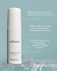 PHYTORELAX Alpha-H, Clear Skin, Exfoliating & Toning, Tonic Lotion, For Face, 100 ml For Women 5