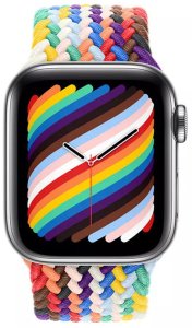 Apple Pasek 40mm Braided Solo Loop rozmiar 8 PRIDE 2021 oryg. 5