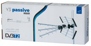 Antena RTV Dipol Szerokopasmowa (PASSIVE-COMBO) 2