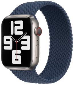 Apple Pasek 41mm Braided Solo Loop rozmiar 6 abyss blue 4