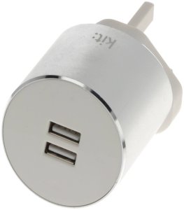 Ładowarka Kit Sieciowa : BH23 4FL UK 3.4A 5V + Adapter sieciowy UK-EU ORYG 6