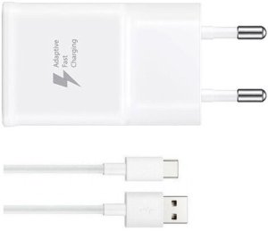 Ładowarka Samsung Sieciowa 15W FastCharge EP-TA200 + kabel USB typ C oryg. 5