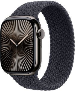 Apple Pasek 45mm Braided Solo Loop rozmiar 10 Midnight Oryg 4