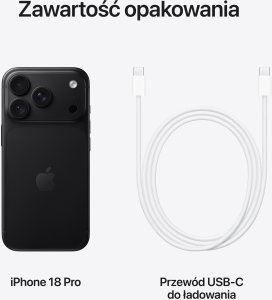 Smartfon Apple iPhone 18 Pro 5G 12/256GB Niebieski  (MJRT4HX/A) 12