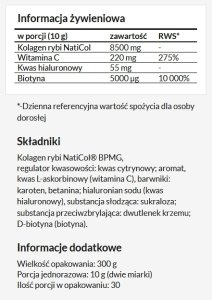 MYVITA APOLLO'S HEGEMONY_Fish Collagen Orange suplement diety 300g (8721077931364) 4