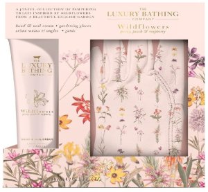 L’Occitane Set The Luxury Bathing Company: Wildflowers, Moisturizing, Hand Cream, 100 ml + Wildflowers, Gloves & Mittens 2 pcs For Women 2
