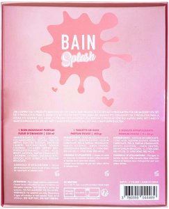 Baija Set Inuwet: Strawberry, Bath Bomb, 200 g + Kwiat Pomarańczy, Cleansing, Shower Mousse, 230 ml + Donut, Bath Bomb, 2 pcs, 30 g For Girls 2