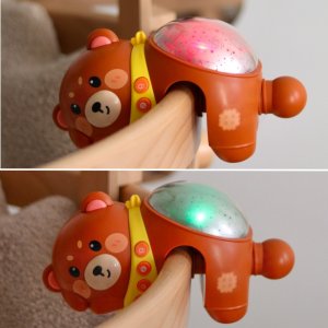 Woopie Baby Projektor Gwiazd Rzutnik Lampka Nocna dla Dzieci Miś (58069) 5