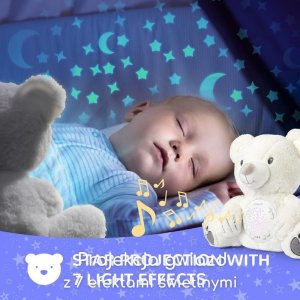 Woopie Baby Pluszowy Miś Usypiacz z Projektorem (58090) 3