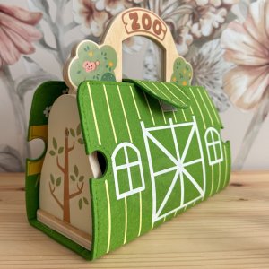 Figurka Tooky Toy Zestaw Mini ZOO przenośny zestaw torba zwierzęta (TP537) 13