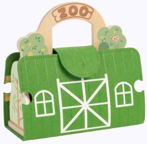 Figurka Tooky Toy Zestaw Mini ZOO przenośny zestaw torba zwierzęta (TP537) 15