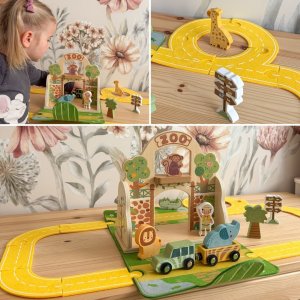 Figurka Tooky Toy Zestaw Mini ZOO przenośny zestaw torba zwierzęta (TP537) 10
