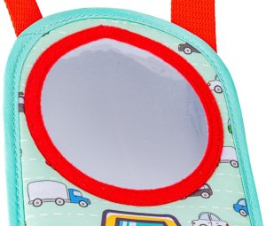 Bkids Kierownica edukacyjna podróżna do samochodu na fotel ochraniacz dla dziecka (HE0623) 5