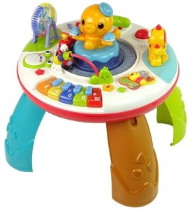Bkids Stoliczek edukacyjny dla dzieci ośmiornica pianinko ciuchcia bębenek młyn (8878) 9