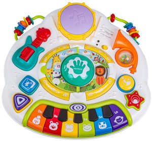 Bkids Stoliczek edukacyjny dla malucha pianinko mikrofon BLUETOOTH dźwięk melodie (9925) 6