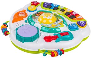 Bkids Stoliczek edukacyjny dla malucha pianinko mikrofon BLUETOOTH dźwięk melodie (9925) 8
