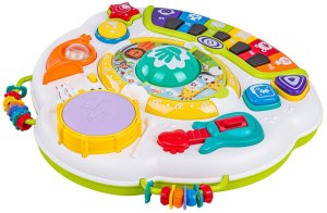 Bkids Stoliczek edukacyjny dla malucha pianinko mikrofon BLUETOOTH dźwięk melodie (9925) 9