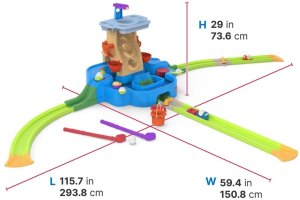 Step2 Stolik Wodny z Torem do Mini Golfa (450299) 7