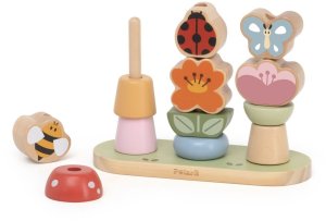 Viga Toys VIGA Drewniana układanka sorter ogród 12m+ (443120) 7