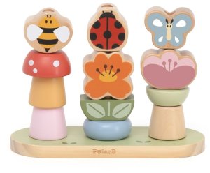Viga Toys VIGA Drewniana układanka sorter ogród 12m+ (443120) 9
