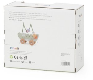 Bkids VIGA Labirynt koralikowy na kółkach - Krokodyl 12M+ (44311) 7