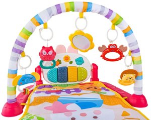 Huanger Mata edukacyjna dla dzieci 2w1 Interaktywna Pianinko Grzechotki Projektor (6077) 6