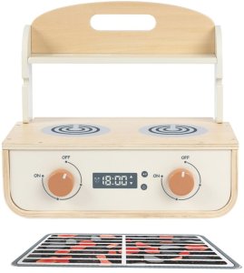 Tooky Toy Drewniana Kuchnia z Grillem i Akcesoriam (TP547) 5