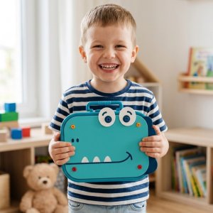 Woopie Zestaw Majsterkowicza Klocki Dinozaur Śrubki (58588) 3