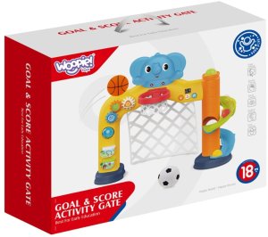 Woopie Baby Interaktywne Centrum Sportowe 2w1: Bramka i Kosz ze Słonikiem (59202) 5