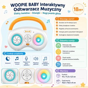 Woopie Baby Interaktywny Odtwarzacz Muzyczny (59226) 3