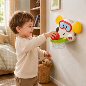 Woopie Baby Interaktywny Kosz Do Koszykówki Piesek Dla Dzieci (59219) 2