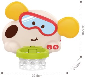 Woopie Baby Interaktywny Kosz Do Koszykówki Piesek Dla Dzieci (59219) 4